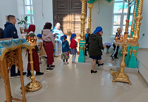 В Чимеевском монастыре воспитанники воскресной школы встречают новый учебный год молитвой и причастием