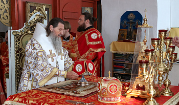 Литургия в день Усекновение главы Пророка, Предтечи и Крестителя Господня Иоанна