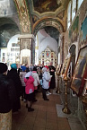 Взрослые и дети курганского прихода побывали в старинном Введенском храме