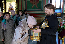 В главном соборе города Кургана встретили гостей из Луганской Народной Республики