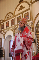Литургия в храме Сергия Радонежского п. КГСХА