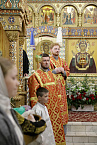 В главном соборе Зауралья встретили Пасху Христову