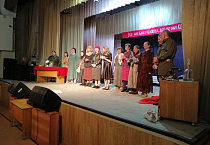 Театр-студия  «Образ» побывала со спектаклем в селе Глядянское