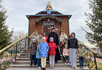 Воспитанники воскресной школы Рождественского храма побывали в Чимеево