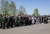 В Кургане состоялось погребение останков погибшего в 1941 году советского воина – деда секретаря Курганской епархии