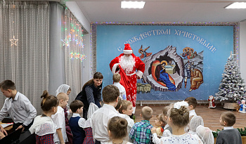 Праздничный рождественский концерт в воскресной школе