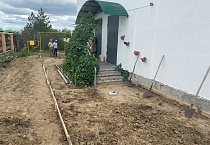 В храмах Южного благочиния продолжаются благоустроительные работы