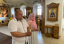 В Богоявленском соборе  города Кургана совершено  Таинство венчания