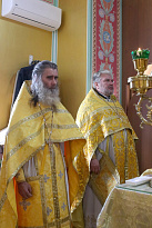 Литургия в день памяти мчч. Сергия и Вакха