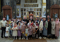 Пасхальный утренник прошел во Введенском храме