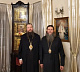 Митрополит Даниил встретился с управляющим делами Московской Патриархии