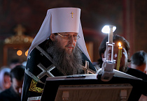Митрополит Даниил прочитал первую часть Великого канона преподобного Андрея Критского