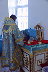 В праздник Тихвинской иконы митрополит Даниил совершил Литургию в Порт-Артурском храме Кургана