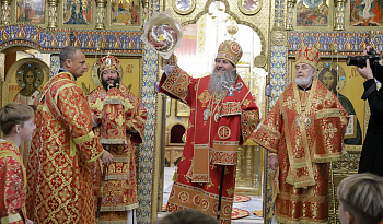 Литургия в день обре́тения мощей блгв. кн. Даниила Московского