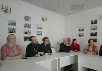 Лекция о старославянском языке состоялась в Троицком соборе Кургана