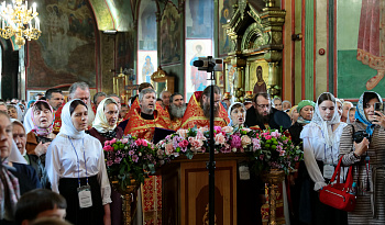 Литургия в день памяти Мч. Василиска