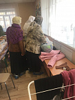 На курганском приходе продолжает действовать социальная столовая «Покров»