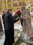 На курганском приходе священника поздравили с 70-летием