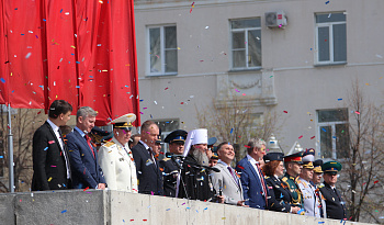 Парад в честь Дня Победы