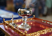 В праздник Успения Пресвятой Богородицы митрополит Даниил совершил чин погребения Плащаницы Пресвятой Богородицы