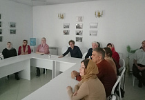 Лекция о старославянском языке состоялась в Троицком соборе Кургана