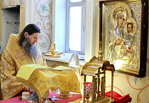 Митрополит Даниил совершил первую в Новом году Божественную литургию