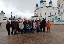 Хор Курганской православной гимназии в вокальном фестивале в Тобольске