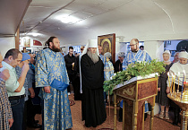 В Покровском храме в престольный праздник совершена архиерейская Литургия