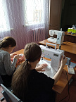 На курганском приходе  действует  семейная швейная мастерская «Успешная семья»
