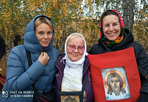 1 октября в Казанский монастырь села Чимеево прибыл традиционный крестный ход