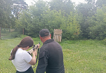 При храме в Глинках прошел молодёжный спортивно-патриотический день