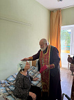 Священники Курганской епархии заботятся о духовном попечении проживающих в доме-интернате