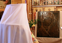 «… И возвратися в дом свой»: В Чимеевский монастырь вернулась обновленная икона Божией Матери