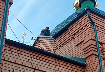 На кровле храма великомученика Пантелеимана города Кургана проведены ремонт и реставрация