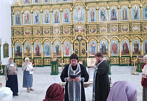 В Троицком соборе города Кургана  совершено последнее великопостное  Соборование
