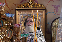 Митрополит Даниил совершил последнюю в этом году Литургию Преждеосвященных Даров