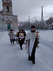 Настоятель села Лисье совершил водосвятный молебен на местном озере