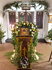 Празднование Троицы на приходе Покрова Пресвятой Богородицы города Кургана 