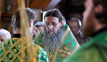 Служение митрополита Даниила в день памяти прп. Серафима Саровского