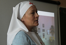 На классном часе в Курганской православной школе говорили о нестяжании и милосердии