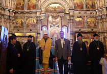 Митрополит Даниил принял участие в открытии памятника Императору Александру II в Челябинске