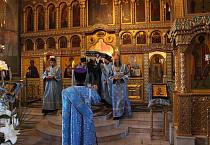 Православные верующие отметили великий двунадесятный праздник Успения Пресвятой Владычицы нашей Богородицы и Приснодевы Марии