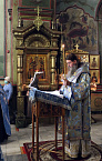 Архиерейское богослужение накануне праздника Казанской иконы Божией Матери прошло в Александро-Невском соборе Кургана