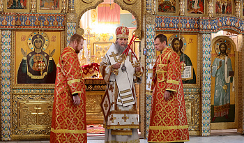 Литургия в день отдание праздника Пасхи