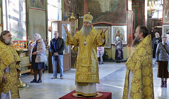 Предпразднство Воздвижения Честного и Животворящего Креста Господня. Божественная литургия