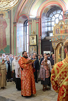 Литургия в день обре́тения мощей блгв. кн. Даниила Московского