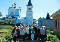 Клуб любителей паломничества из Кургана побывал в новом храме Чимеевского монастыря