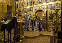 В праздник Похвалы Пресвятой Богородицы, в Казанском Чимеевском мужском монастыре, была отслужена Божественная литургия.
