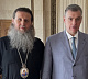 Митрополит Даниил встретился в Кургане с известным государственным деятелем Леонидом Слуцким