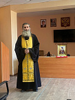 Сотрудники УФСИН России по Курганской области почтили память небесного покровителя уголовно-исполнительной системы
